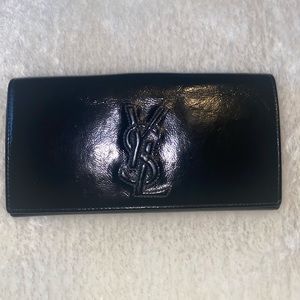 Yves Saint Laurent Patent Leather Wallet